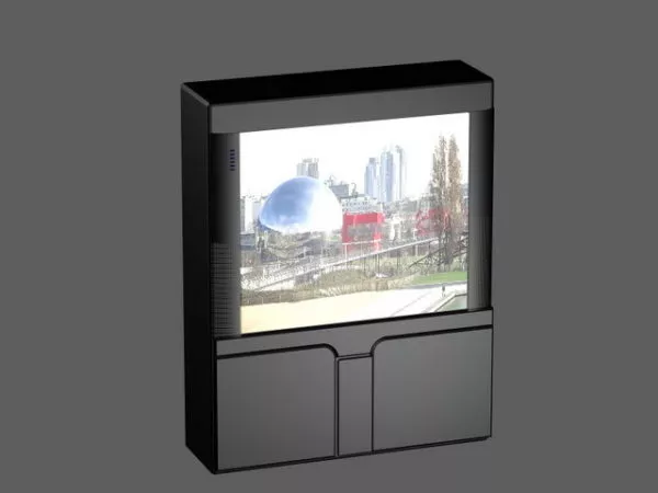 Projection Television 3d model Projection Television 3d model