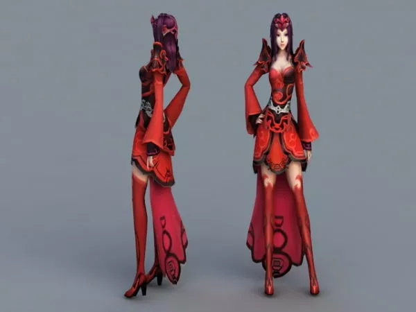 Little Demon Evil 3d model