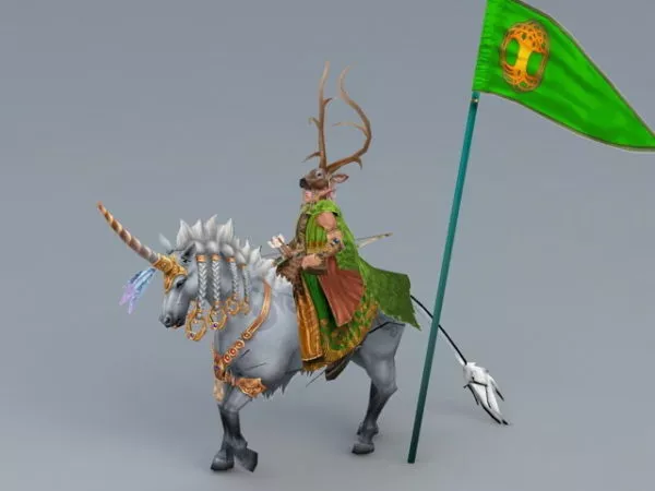 Hero Of Might Character 3d model Hero Of Might Character 3d model