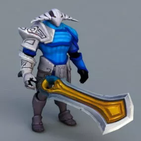 Dota 2 Sven Character 3d model