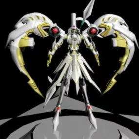 Saint Seiya Comic Character 3d model
