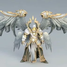 Darksider Archon Game Character 3d model