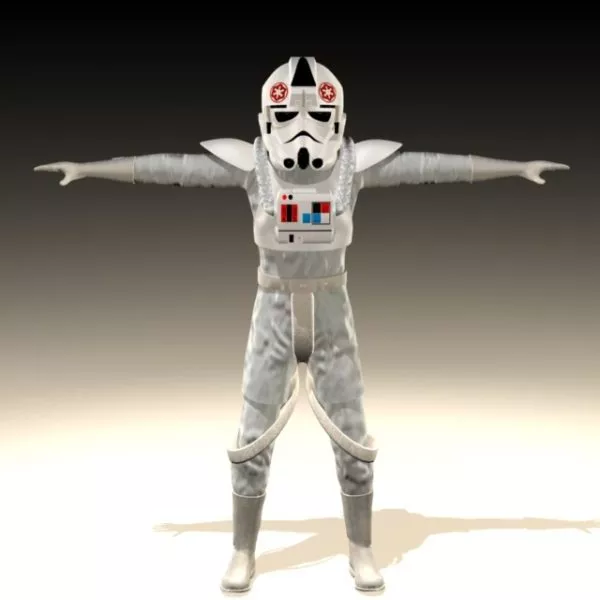 Star Wars Driver Character 3d model Star Wars Driver Character 3d model