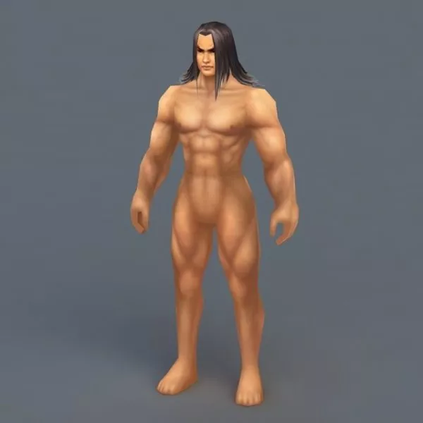 Gym Man Body 3d model Gym Man Body 3d model