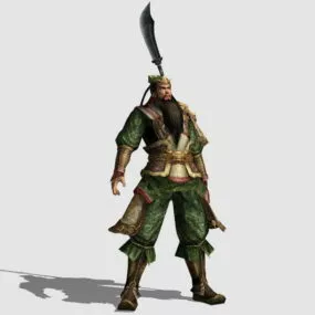 Dynasty Warrior Rig 3d model