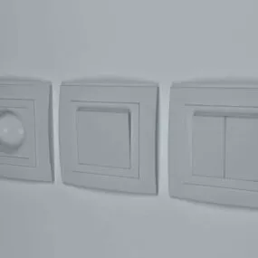 Light Switch And Outlet Collection 3d model