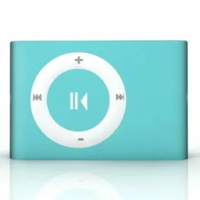 Green Apple Ipod Shuffle 3d model