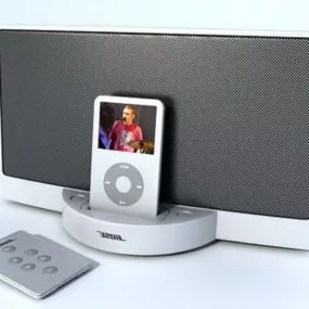 Bose Sounddock Audio System 3d model
