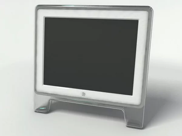 Old Imac Monitor 3d model Old Imac Monitor 3d model