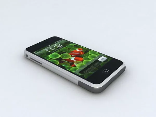 Iphone 7 Red Color 3d model