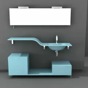 Typical Bathroom Vanity 3d model