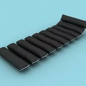 Floor Day Bed Outdoor 3d model