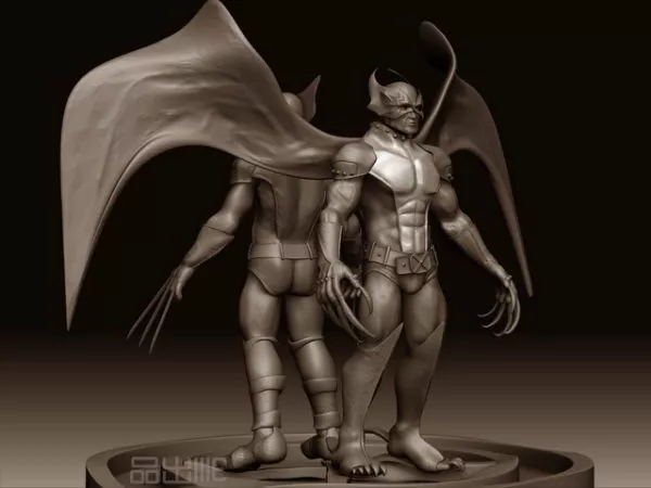 Wolverine Comic Character 3d model Wolverine Comic Character 3d model