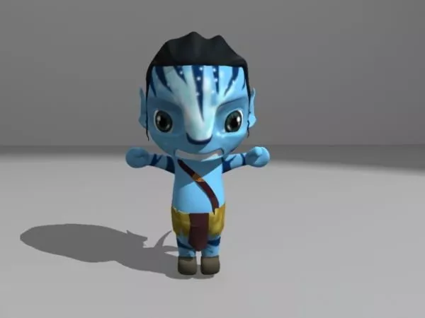 Cartoon Guy Character 3d model