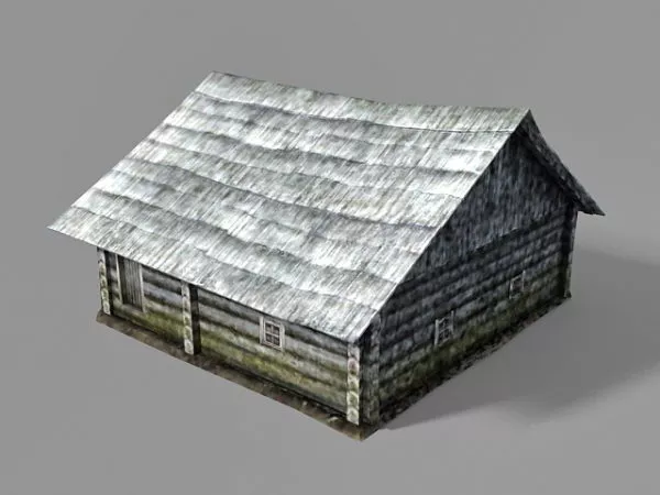 Old Farmhouse 3d model Old Farmhouse 3d model