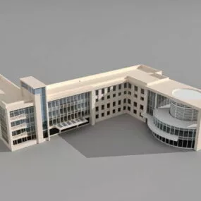 University College Building 3d model