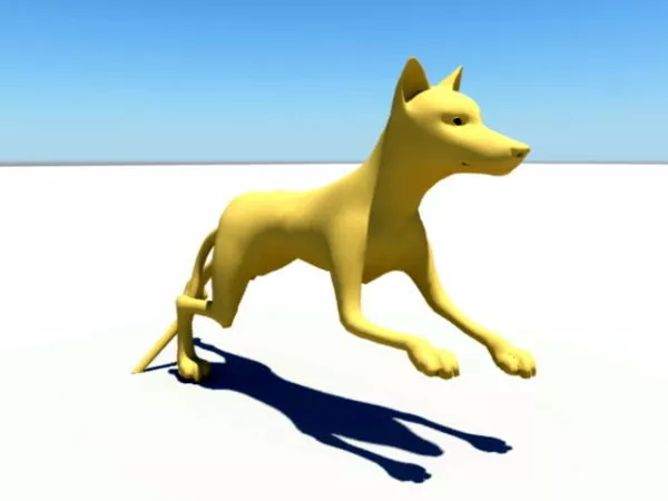 Ridgeback Puppy Dog 3d model