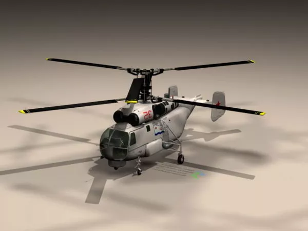 Kamov Ka27 Helix Helicopter 3d model Kamov Ka27 Helix Helicopter 3d model