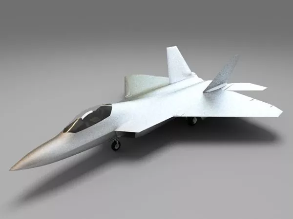 Future Military Fighter Jet 3d model Future Military Fighter Jet 3d model