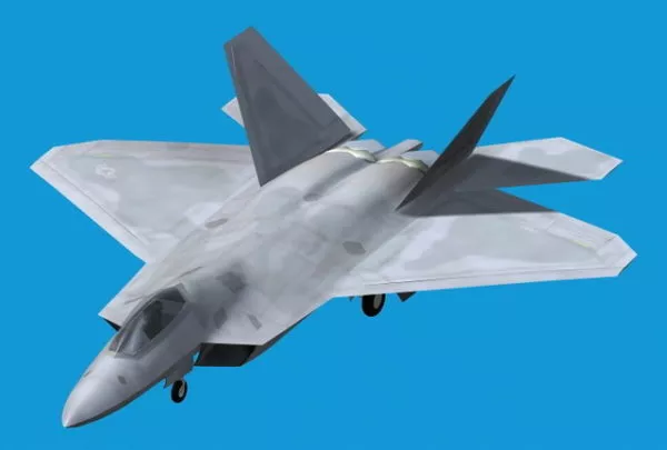 Lockheed Martin F-22 Raptor 3d model Lockheed Martin F-22 Raptor 3d model