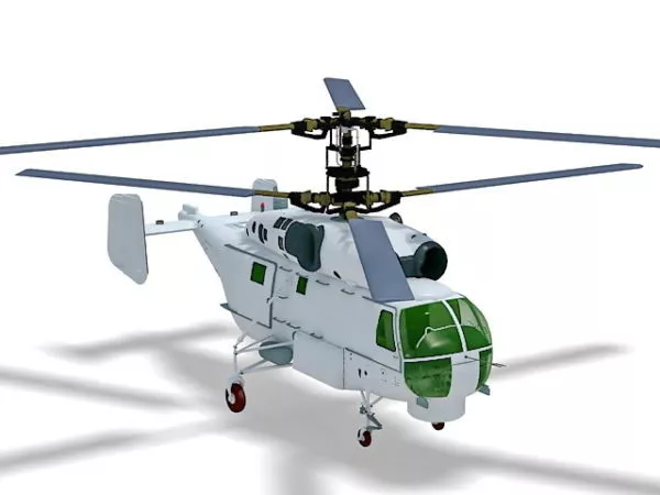 Ka-27 Helicopter 3d model Ka-27 Helicopter 3d model
