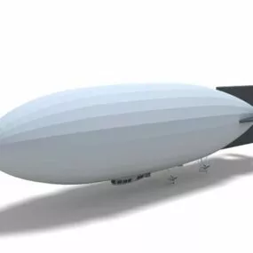 Blimp Airship 3d model