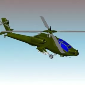 Attack Helicopter 3d model