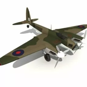 Dh.98 Aircraft 3d model