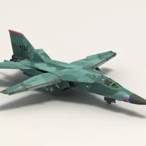 F-111 Aircraft 3d model
