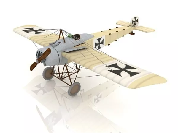 Fokker Fighter 3d model Fokker Fighter 3d model