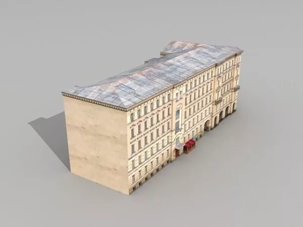 Ostozhenka Apartment 3d model Ostozhenka Apartment 3d model