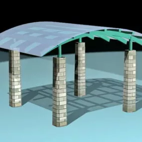 Gazebo Canopy 3d model
