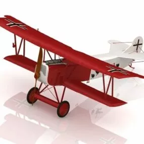 Ww1 German Aircraft 3d model