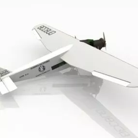Ford 5-at Airplane 3d model