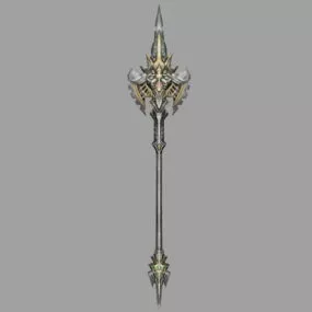 King Scepter 3d model