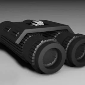 Military Binoculars 3d model