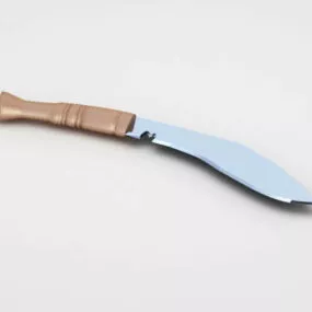 Nepal Military Knife 3d model
