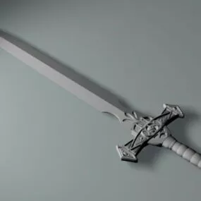 Medieval Sword 3d model