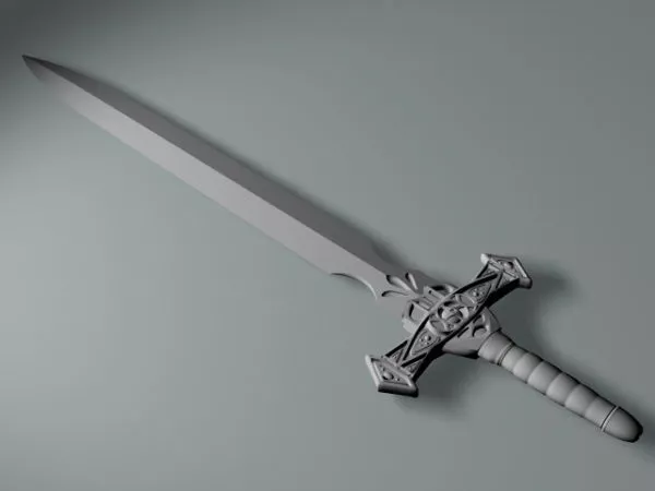 Medieval Sword 3d model Medieval Sword 3d model