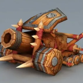 Siege Artillery 3d model
