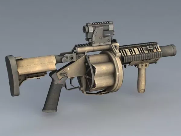 Army Smoke Grenade M18 3d model