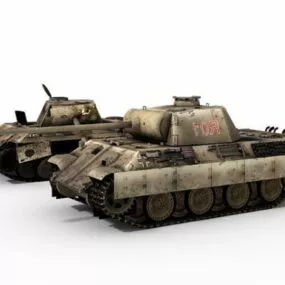 Panther Tank 3d model