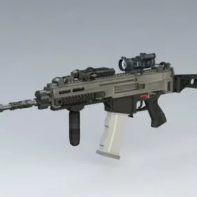 Cz 805 Bren Assault Rifle 3d model