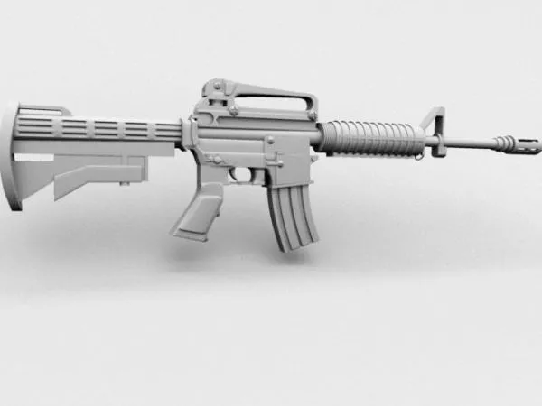 M4a1 Carbine 3d model M4a1 Carbine 3d model