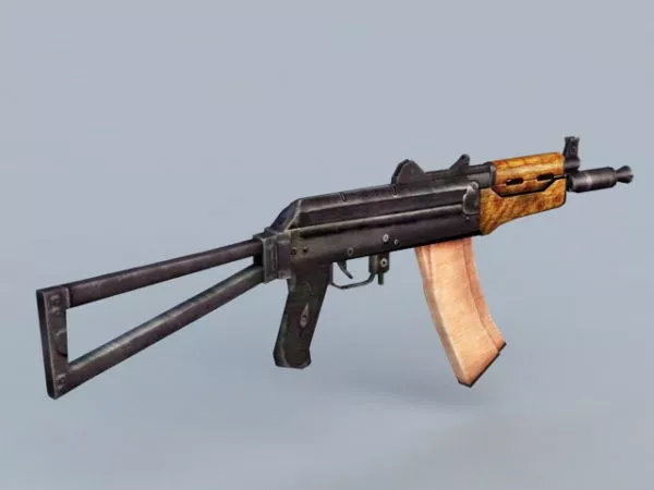 Aks 74u Carbine 3d model Aks 74u Carbine 3d model