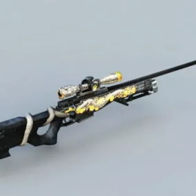 Crossfire Awm Infernal Dragon 3d model