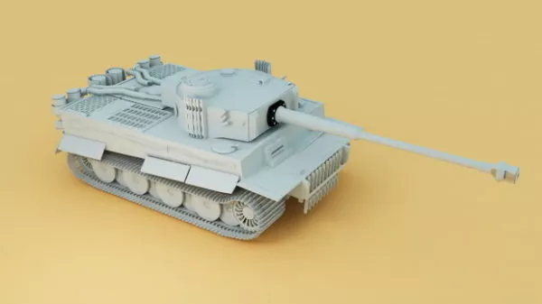 Military Tank 3d model Military Tank 3d model