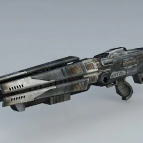 Sci-fi Plasma Weapon 3d model