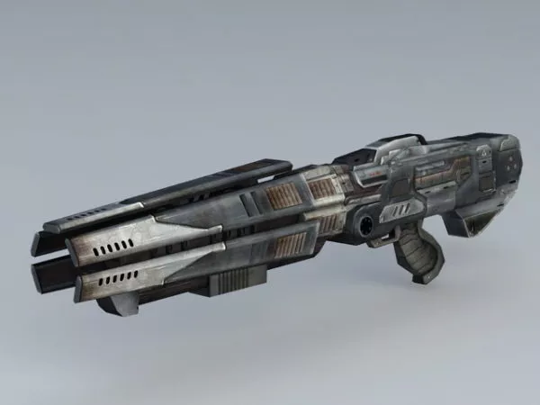 Sci-fi Plasma Weapon 3d model Sci-fi Plasma Weapon 3d model