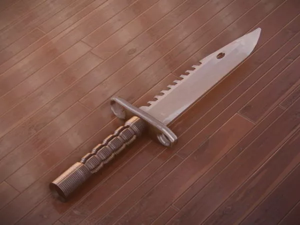 Hunter Knife Weapon 3d model